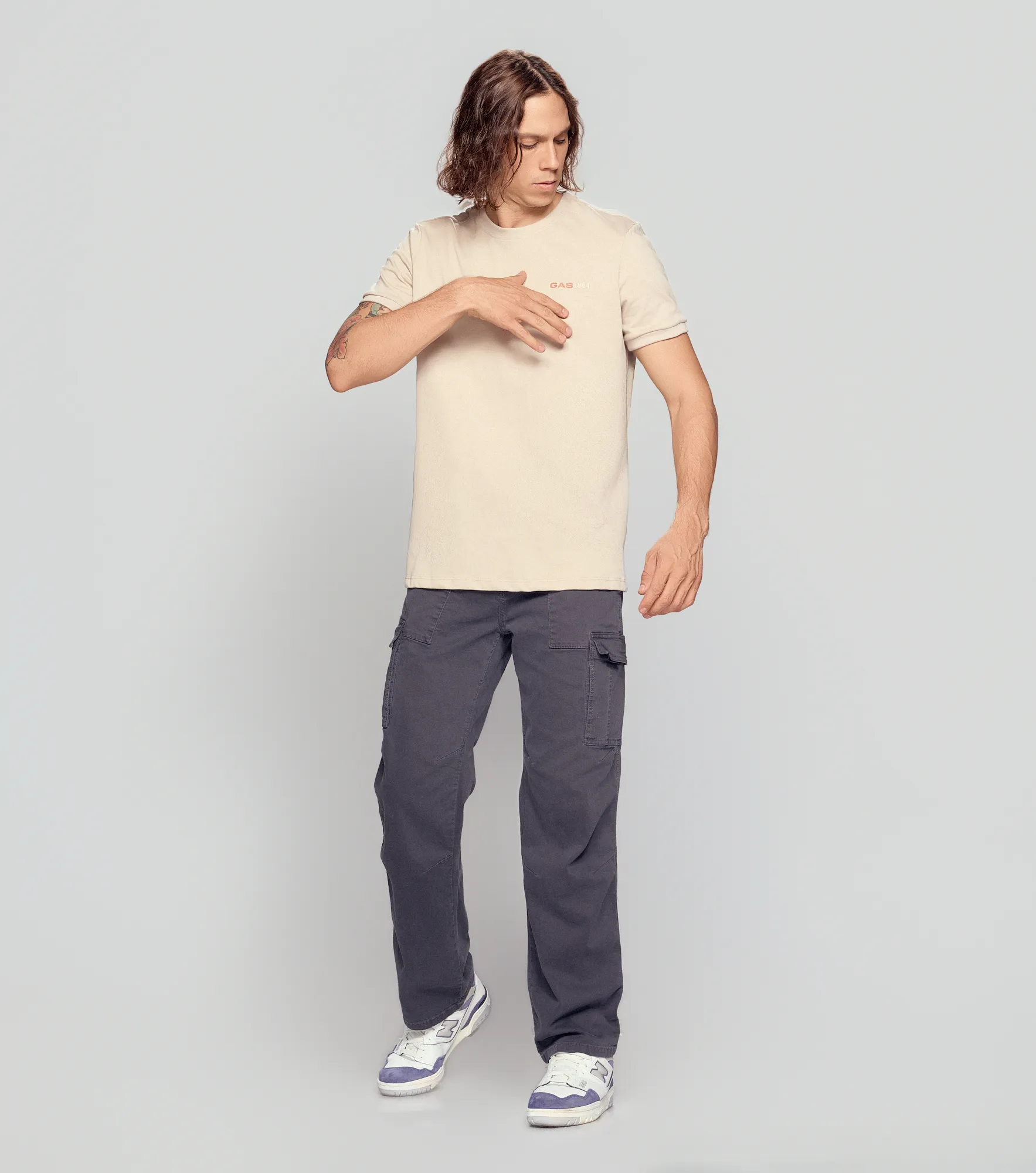 Murphy Camiseta Slim Fit Masculino Gas 835228 AR