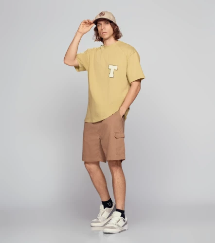 Marc T Shirt Oversized Corte Rangla TyperVD