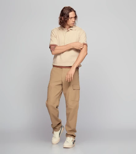 Comfort Jeremias Polo Tejido Combinado UnserAR