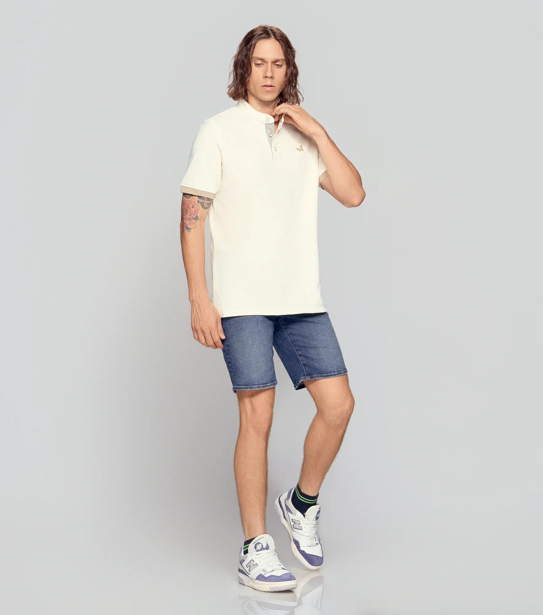 Comfort David Polo Cuello Neru Combinado Unser 835613 AR