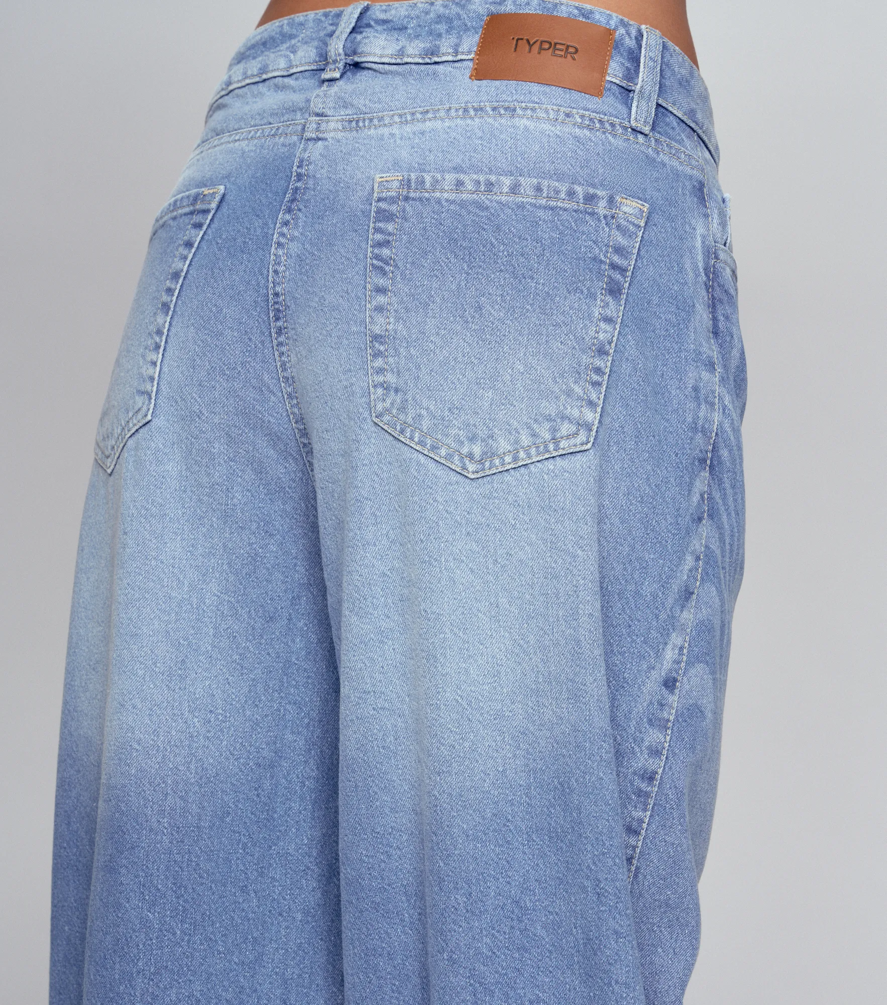 Hailey Jean Wideleg Efecto Laser Typer 835645 AZ