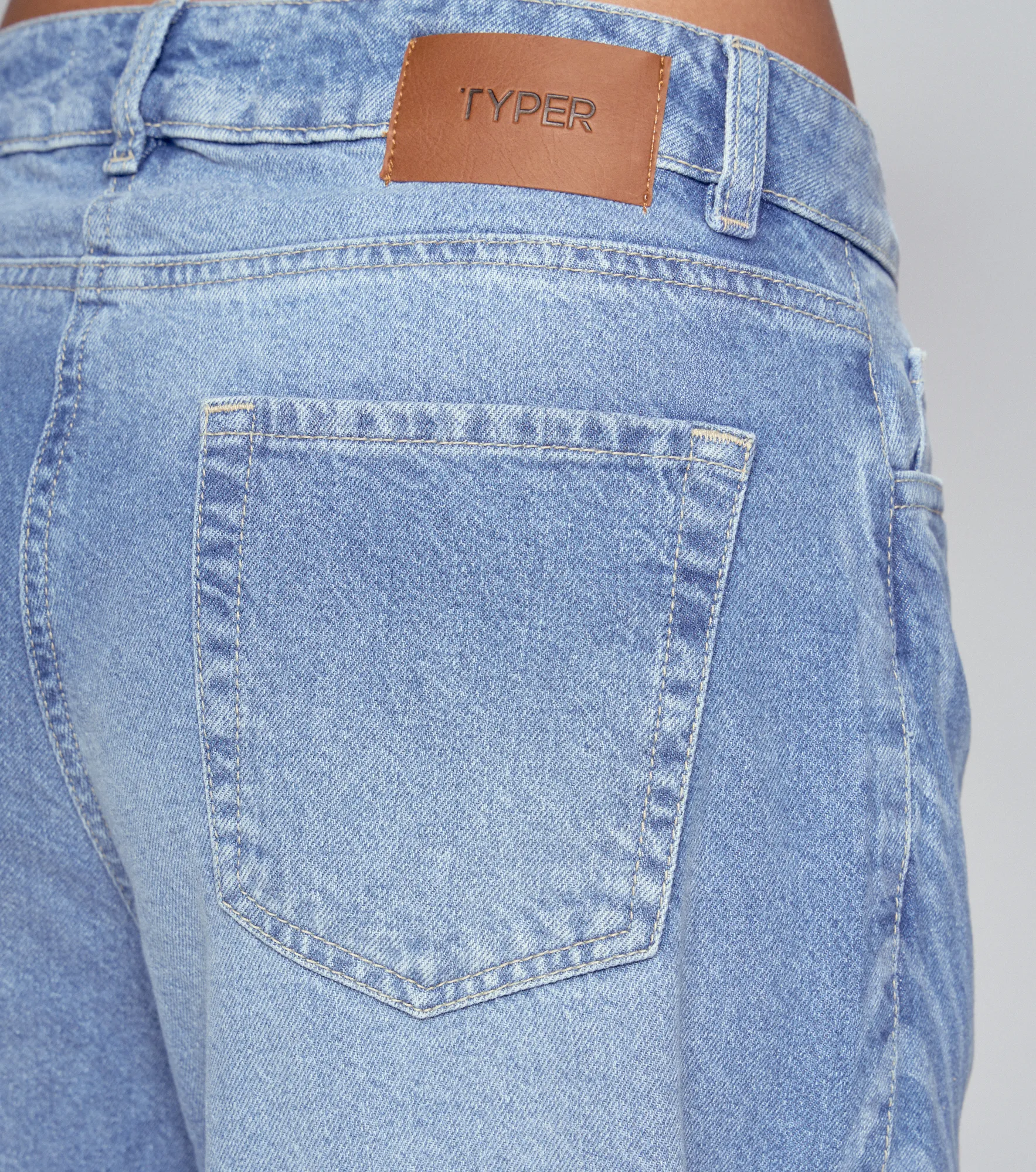 Hailey Jean Wideleg Efecto Laser Typer 835645 AZ