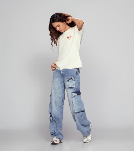 Ludmila T Shirt Oversize Estampada TyperAR