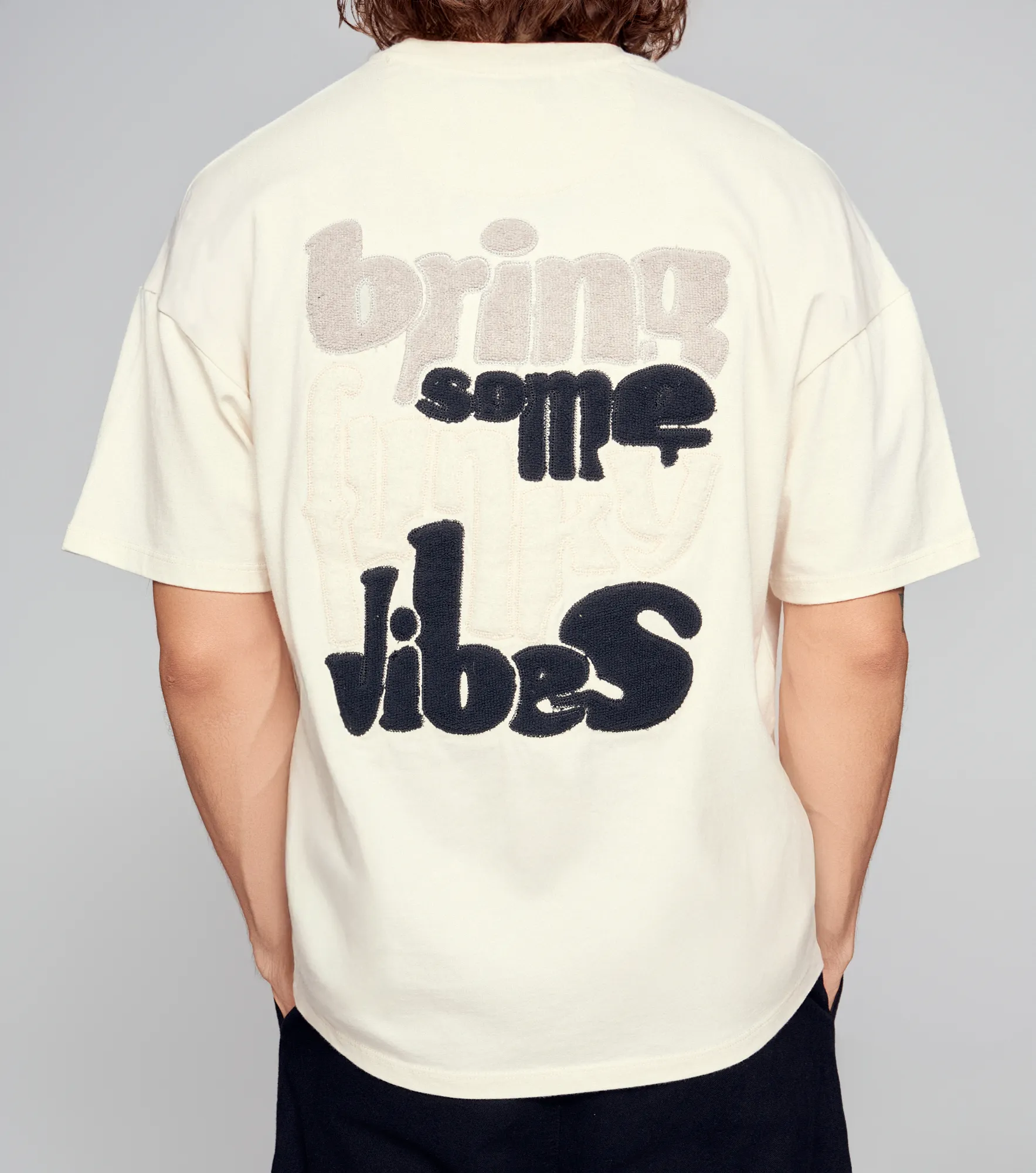 Elian T Shirt Oversize Estampada Typer 833702 BH