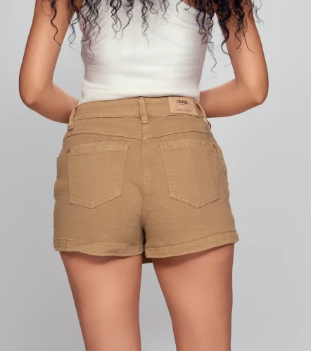 Falda Short Para Mujer En Indigo Unicolor Tatiana DerekKQ