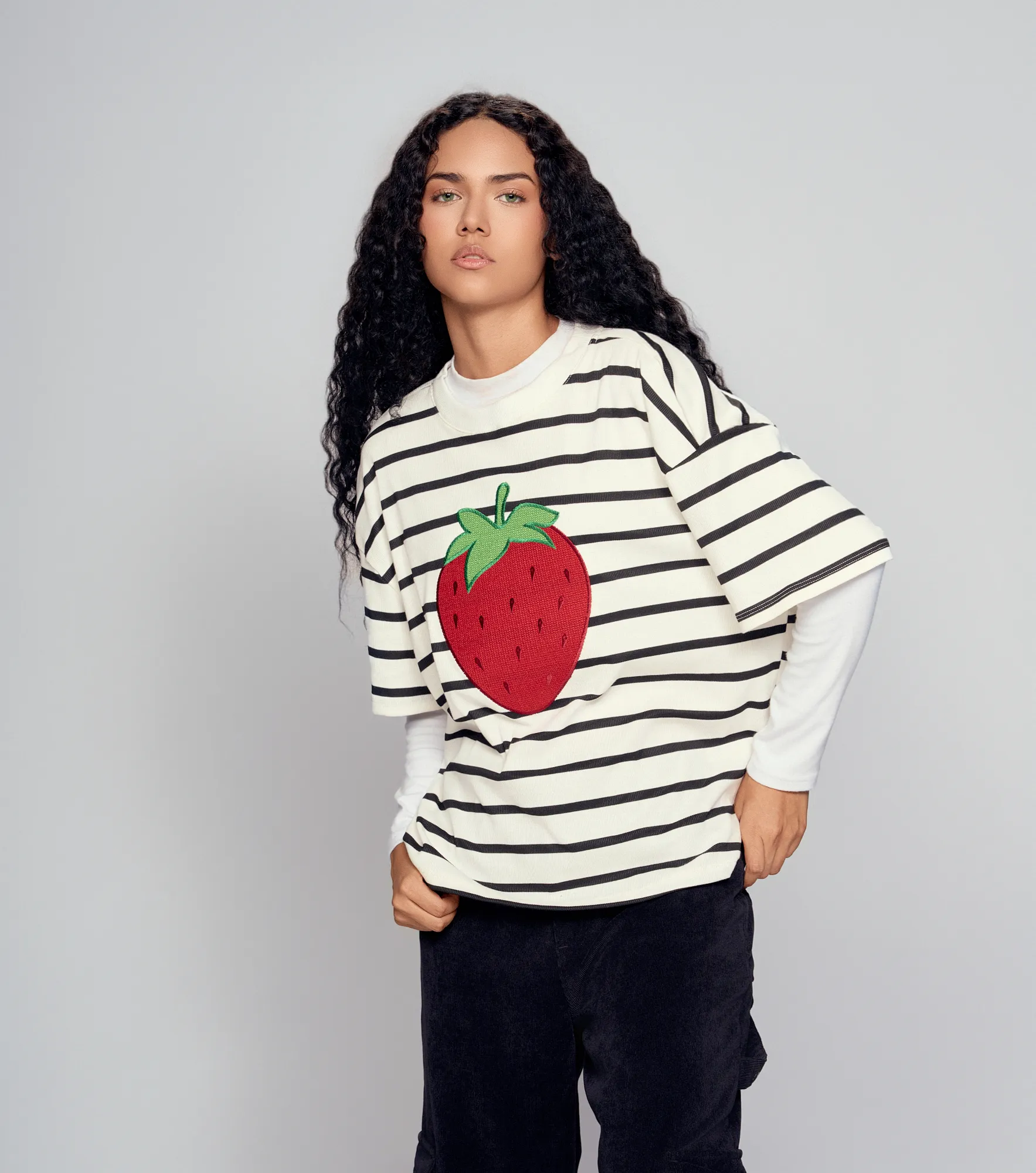 Fresh T Shirt Boxy Bordada TyperBH