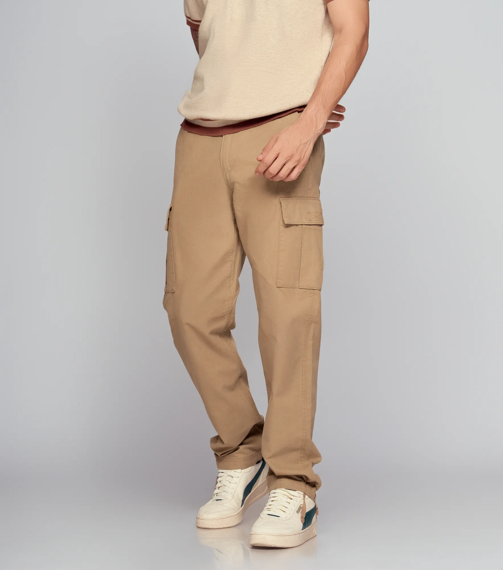 ジャック Color Caqui Pantalones Con Bolsillos Laterales Pantalon Jack