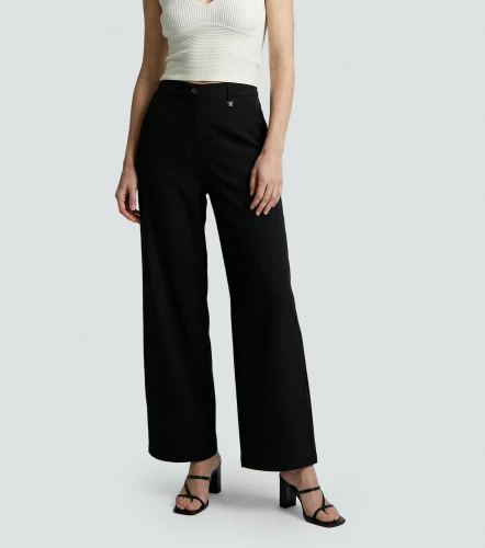 Pantalon Para Mujer Emily Bota Bell Unicolor Emily DerekNG