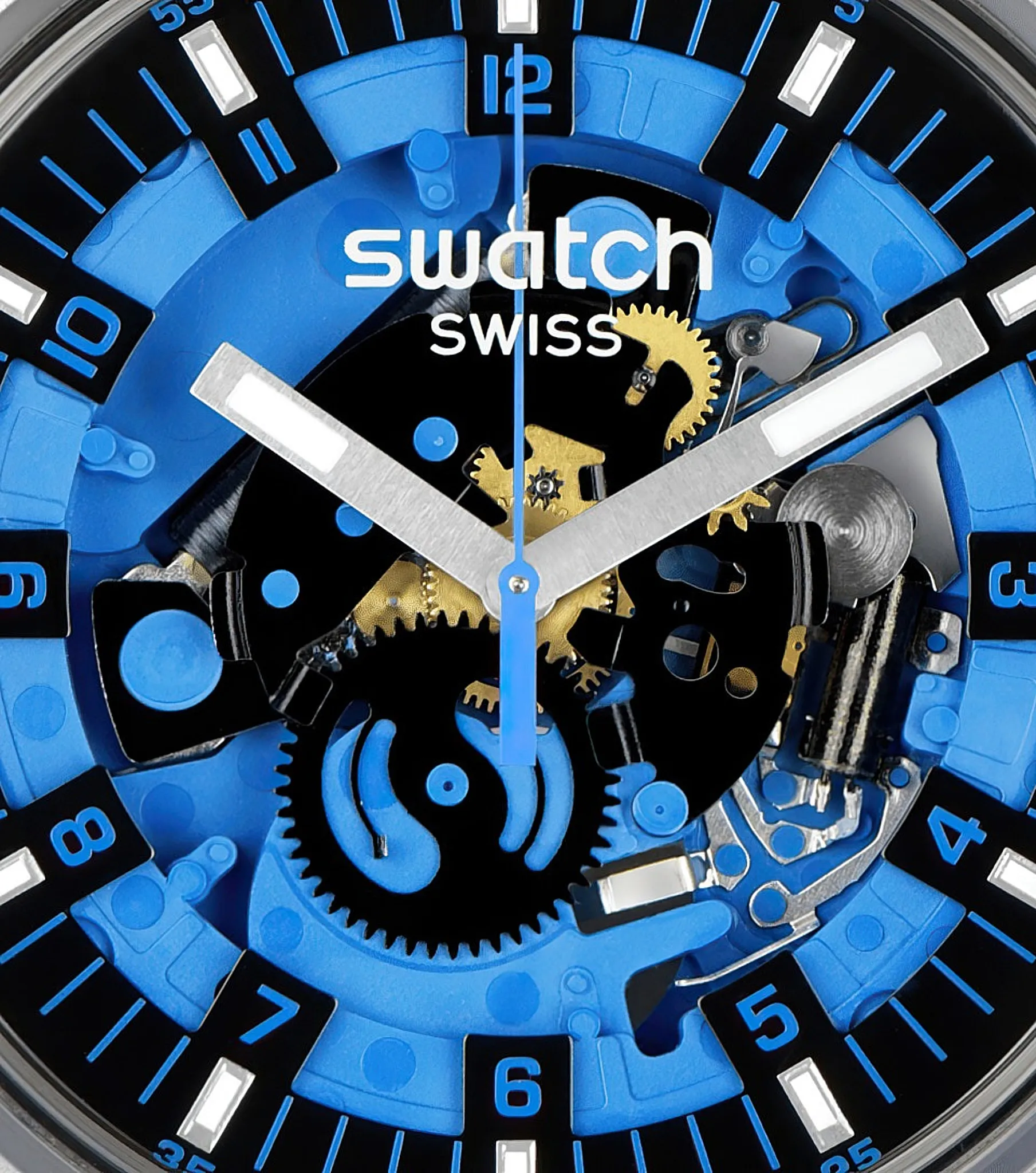 Reloj Swatch Blue Daze 127387 AZ