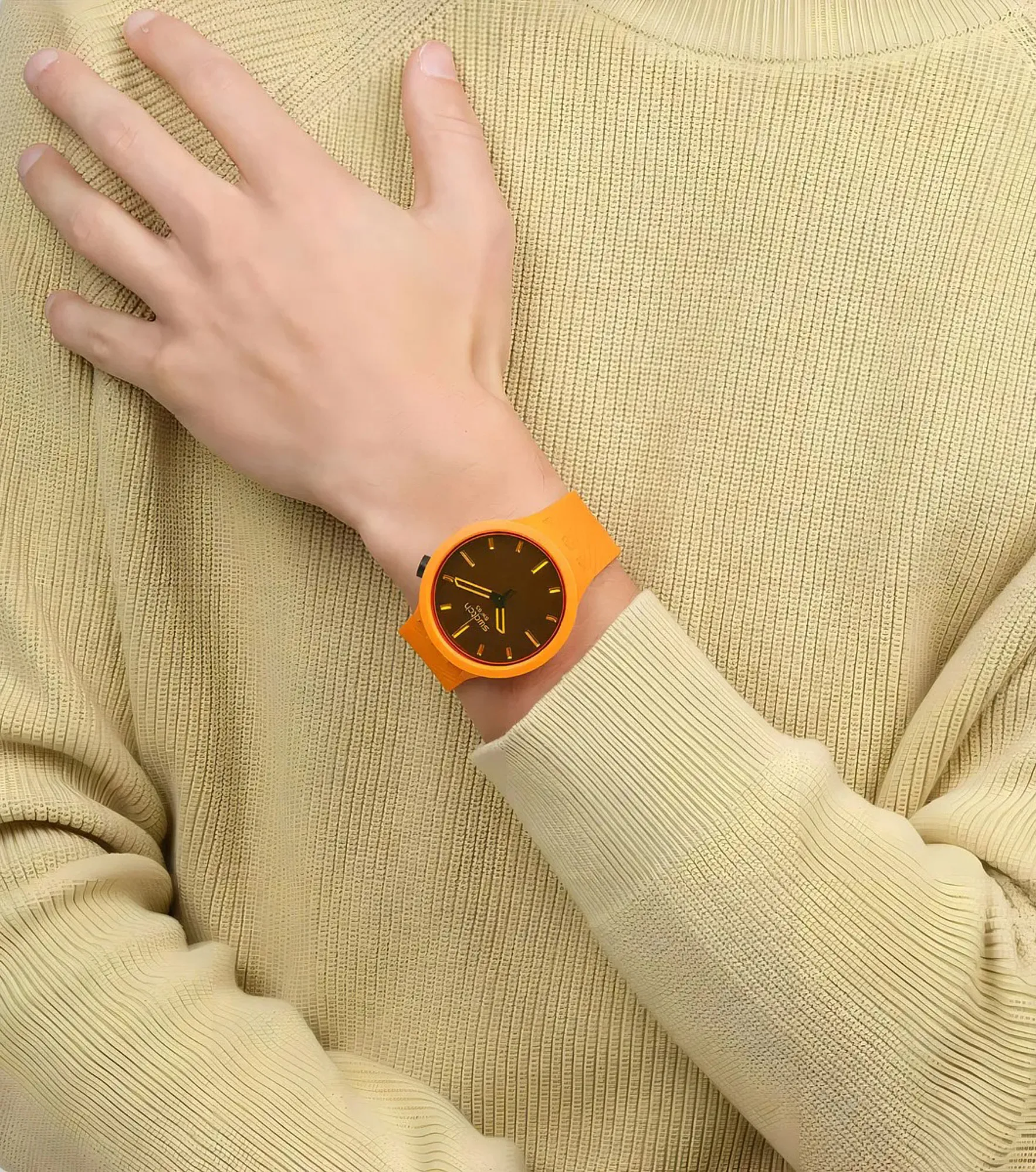 Reloj Swatch Crushing Orange 127391 NJ