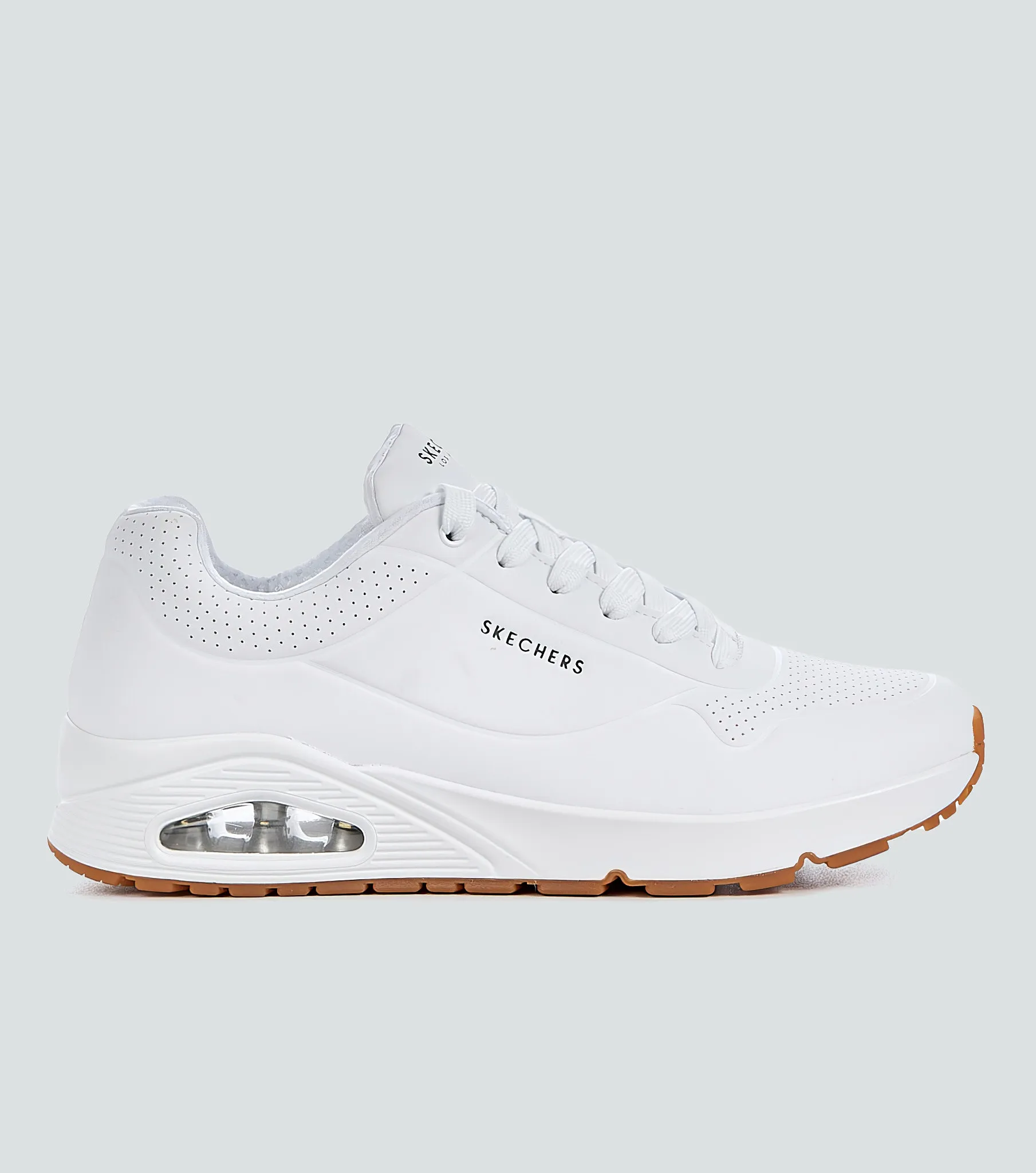 Tennis Lace Up Durabuck Sneaker Stand On Air SkechersBL