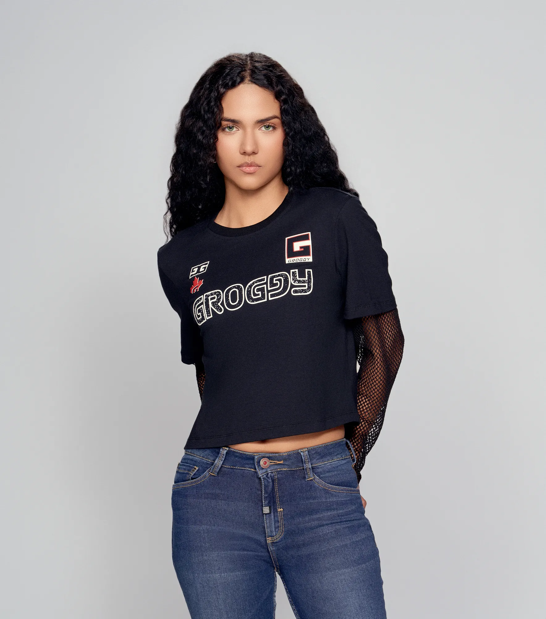 Yara T Shir Regular Femenina Groggy 834576 NG