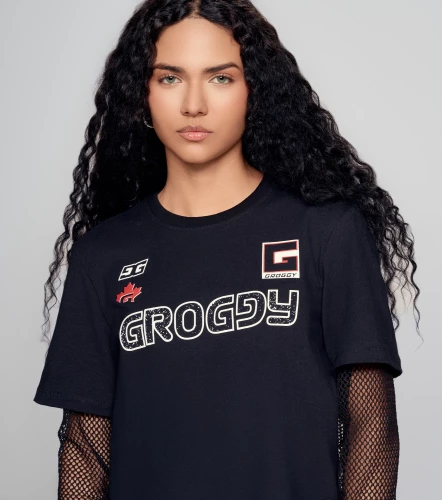 Yara T Shir Regular Femenina GroggyNG