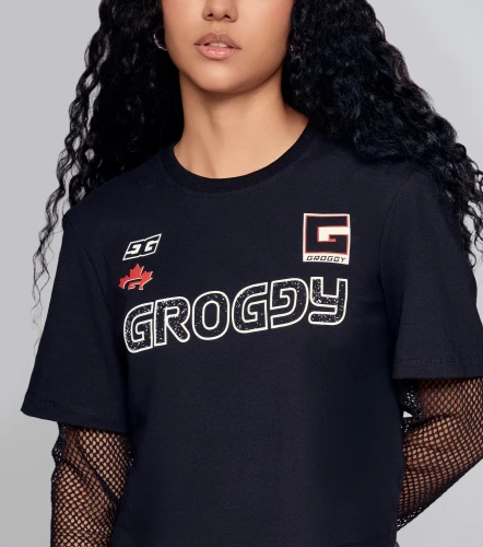 Yara T Shir Regular Femenina GroggyNG