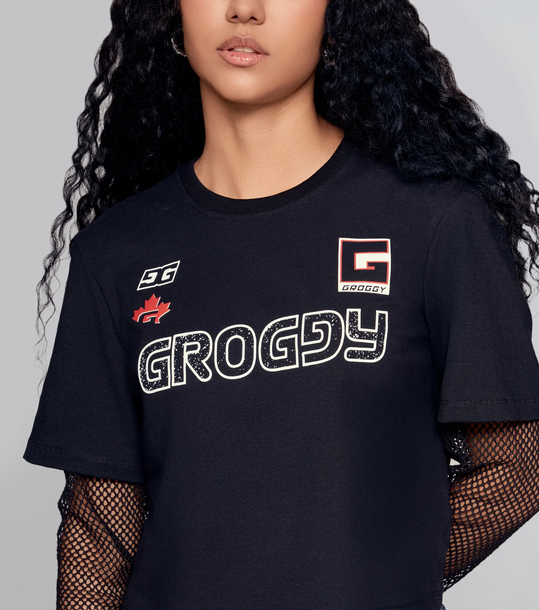 Yara T Shir Regular Femenina Groggy 834576 NG