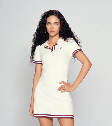 Vestido Corto Para Mujer Tejido Manga Corta DerekAR