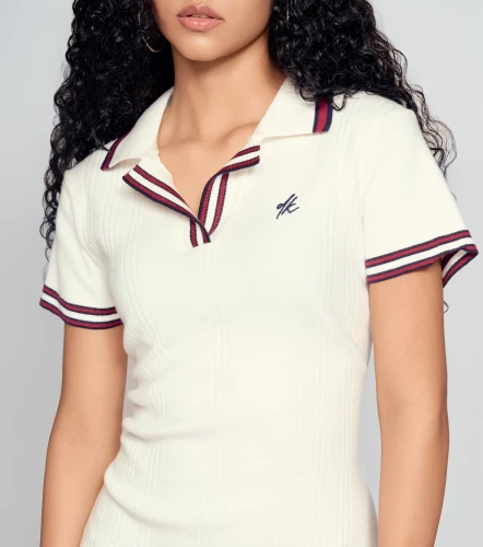 Vestido Corto Para Mujer Tejido Manga Corta DerekAR