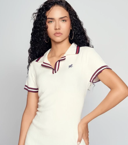 Vestido Corto Para Mujer Tejido Manga Corta DerekAR