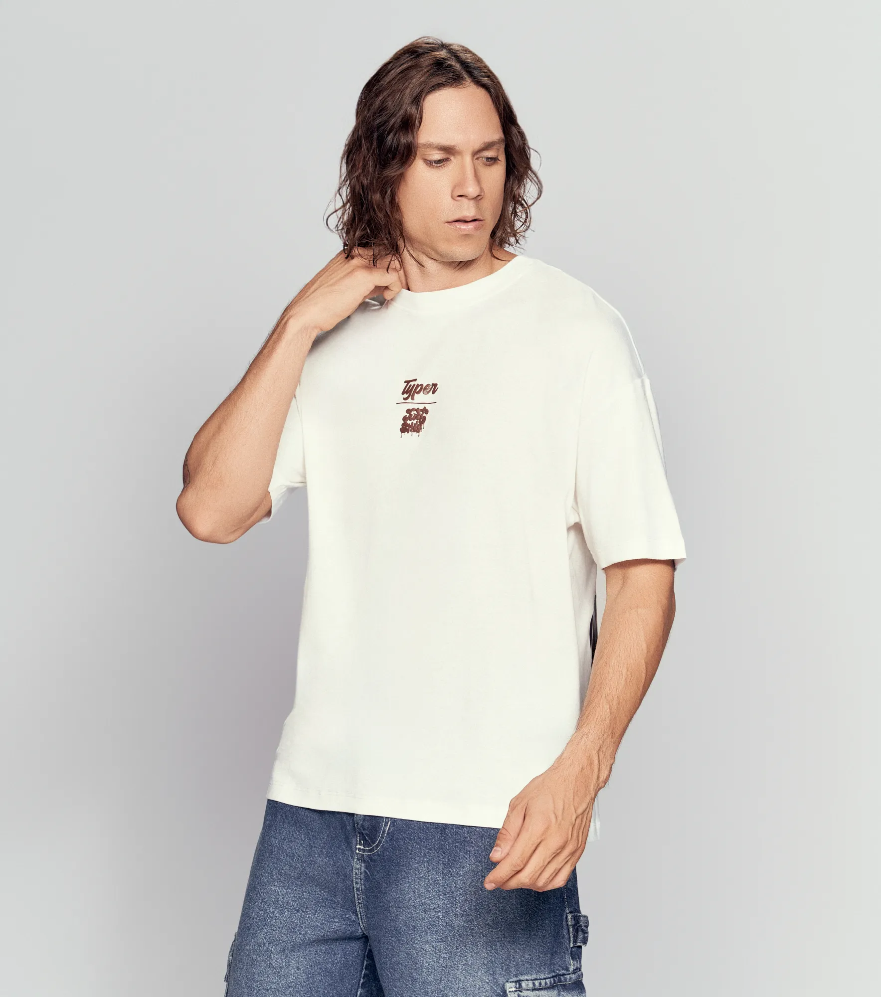 Arlon T Shirt Boxy Estampada Typer 835280 