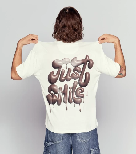 Arlon T Shirt Boxy Estampada TyperAR