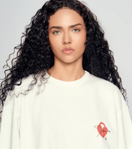 Jenn T Shirt Boxy Estampada Corazon TyperAR
