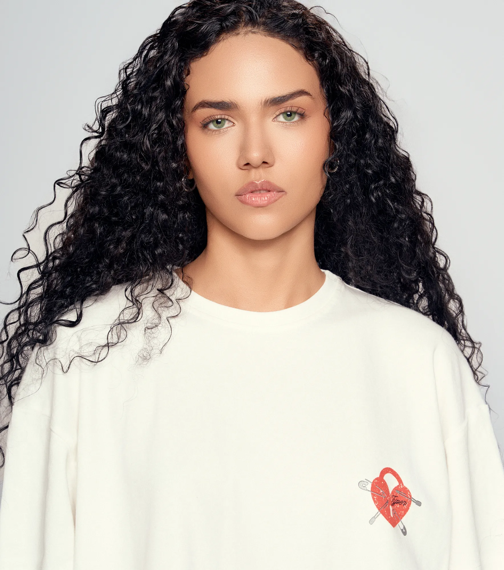 Jenn T Shirt Boxy Estampada Corazon Typer 835627 