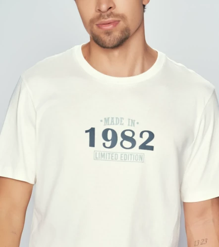 Slim Mario Camiseta Unicolor Estampado UnserAR