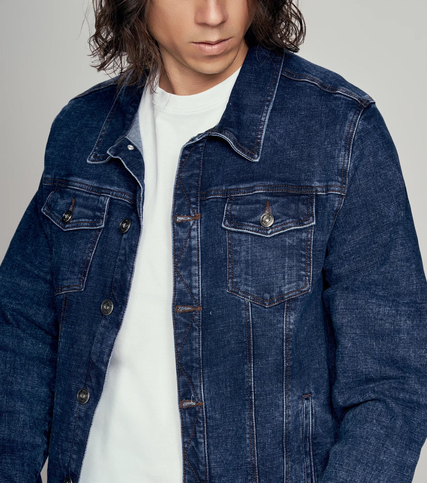 Chaqueta Para Hombre Managa Larga Unser 831763 AZ