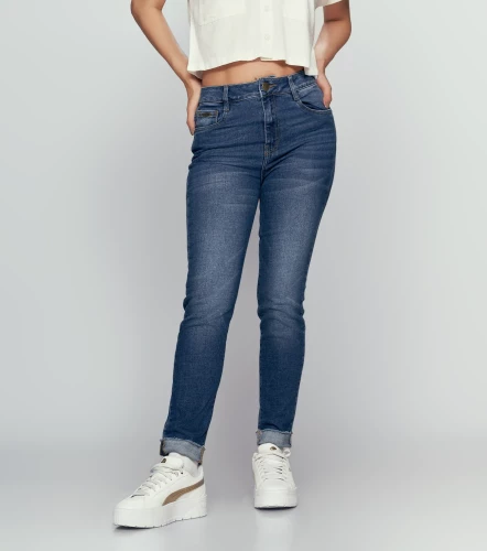 Star Sofia Denim Skinny Con Rotos Y Bota Doblada UnserAZ
