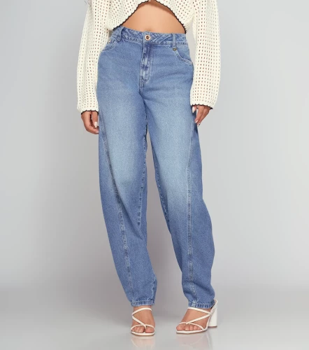 Barcelona Tiana Jean Barrel Con Proceso DerekAZ