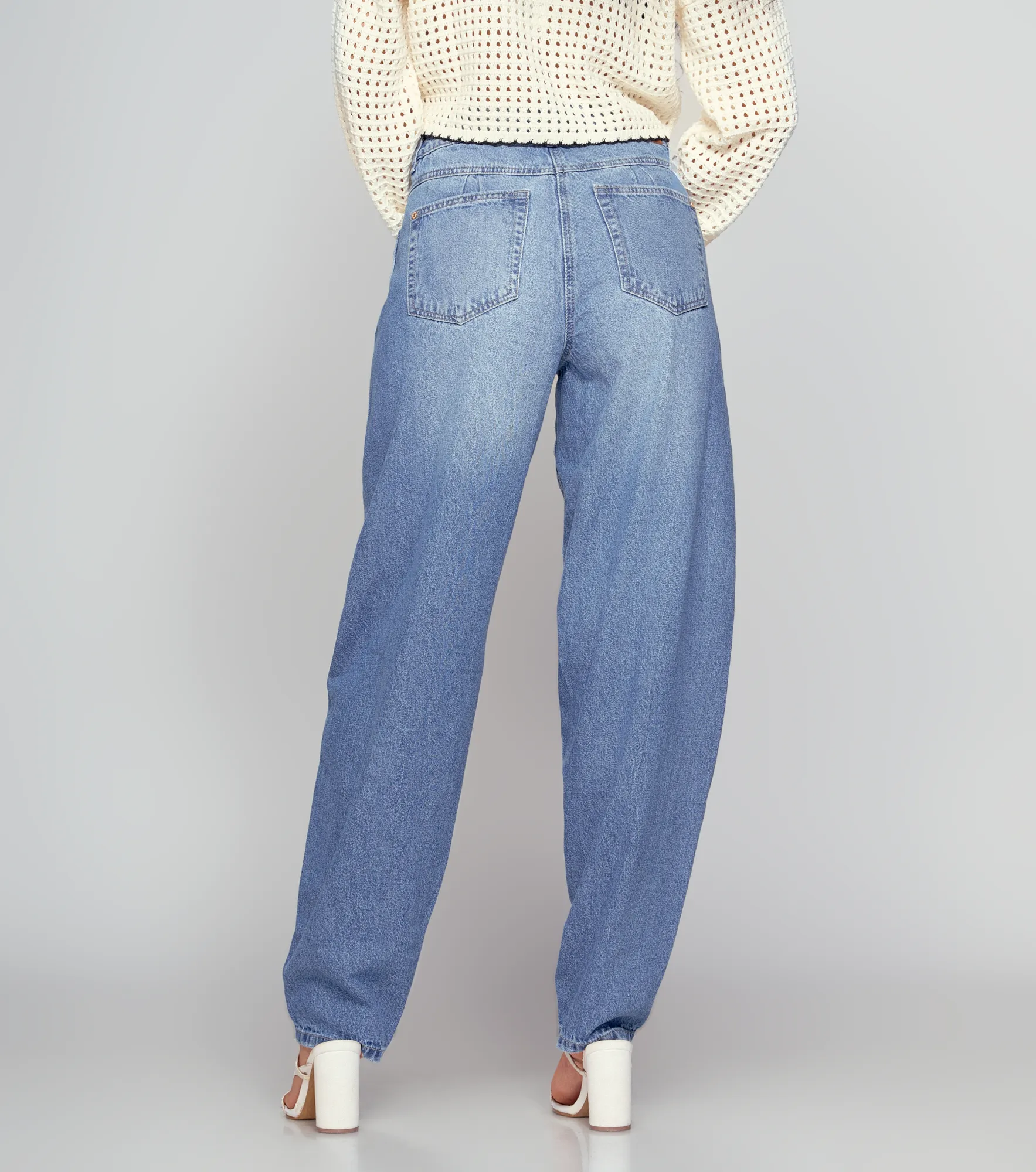 Barcelona Tiana Jean Barrel Con Proceso Derek 834731 AZ