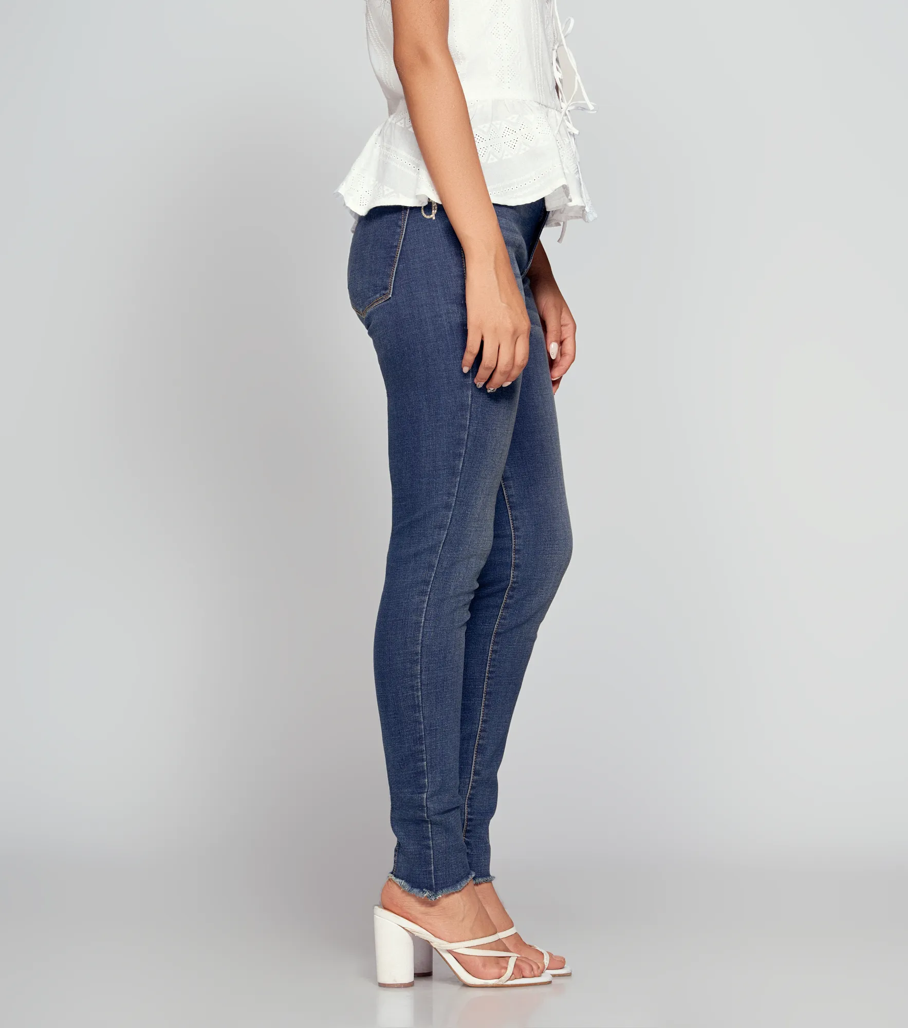 Jean Skinny Pull Up Con Proceso Derek 834770 AZ