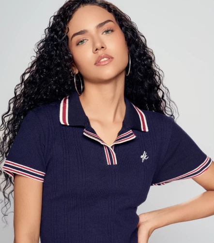 Vestido Corto Para Mujer Tejido Manga Corta DerekAZ