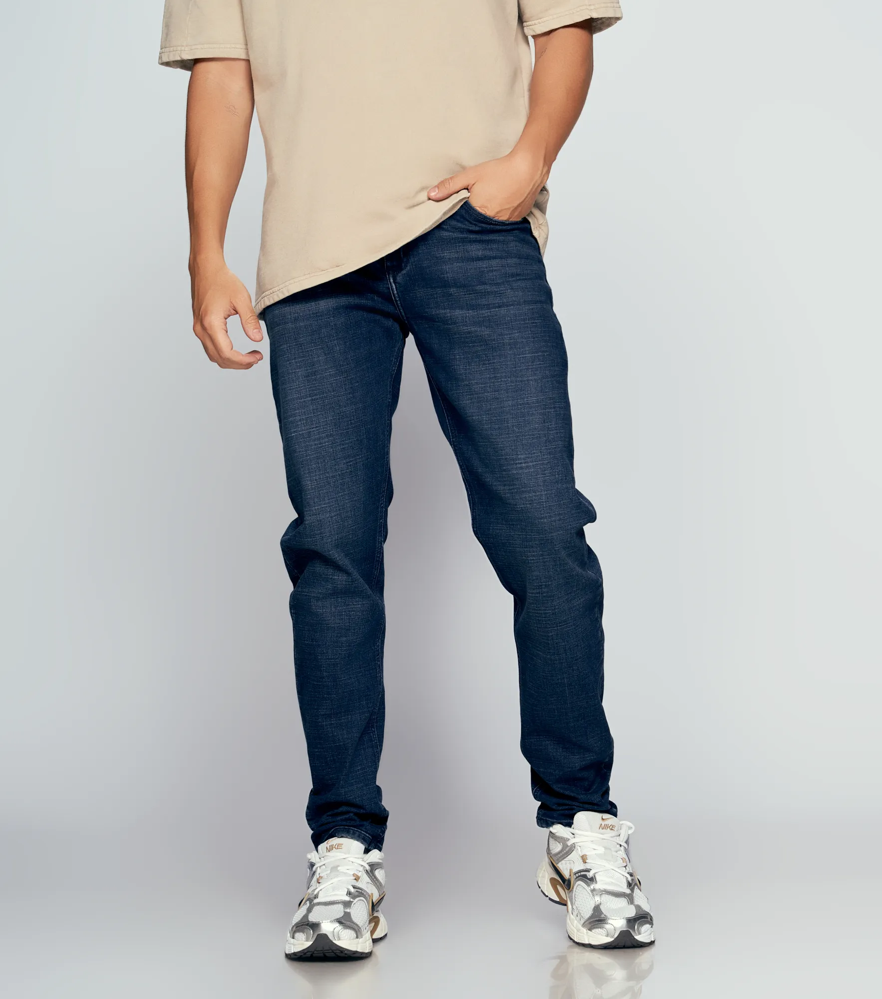 Iron Sergio Jean Tono Medio Con Cremallera Unser 836107 AZ