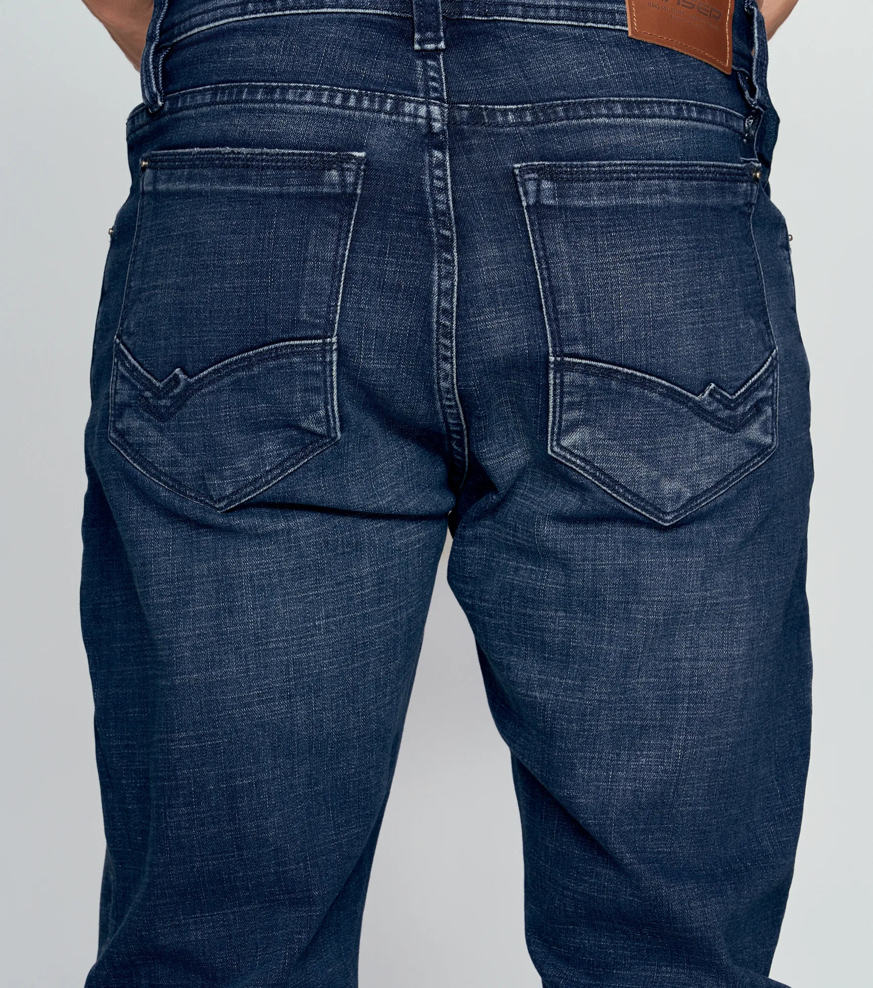 Iron Sergio Jean Tono Medio Con Cremallera Unser 836107 AZ