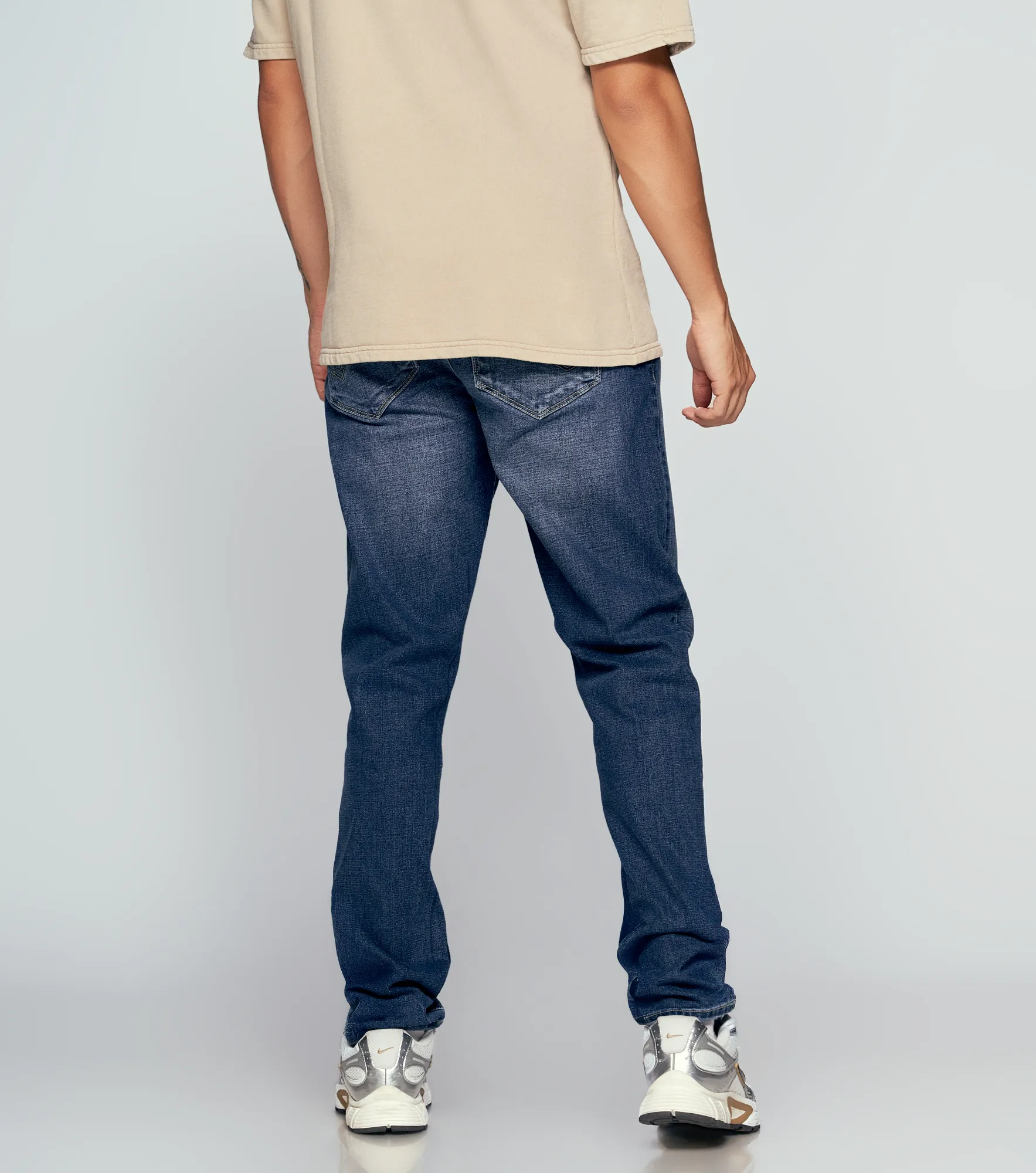 Iron Jairo Jean Tono Medio Con Cremallera Unser 836108 AZ