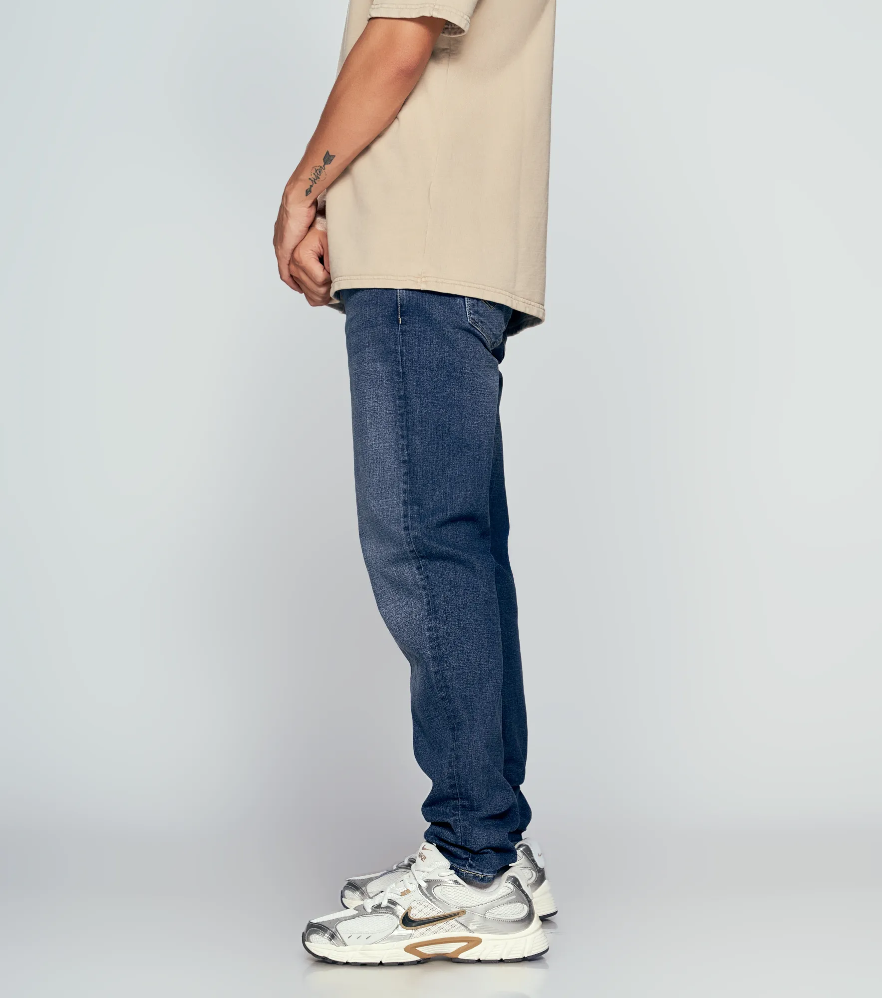 Iron Jairo Jean Tono Medio Con Cremallera Unser 836108 AZ