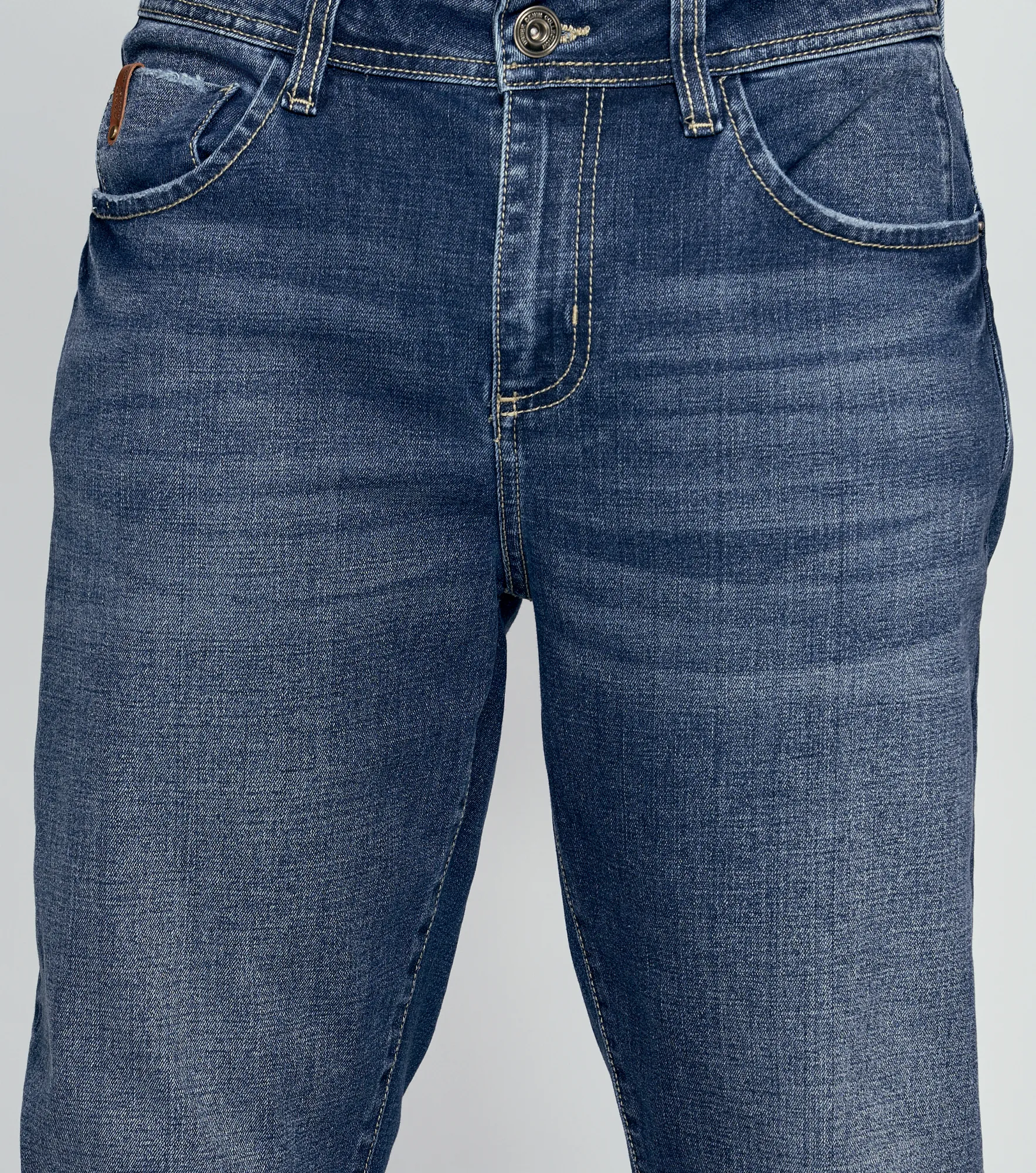 Iron Jairo Jean Tono Medio Con Cremallera Unser 836108 AZ