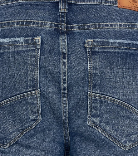 Iron Jairo Jean Tono Medio Con Cremallera UnserAZ