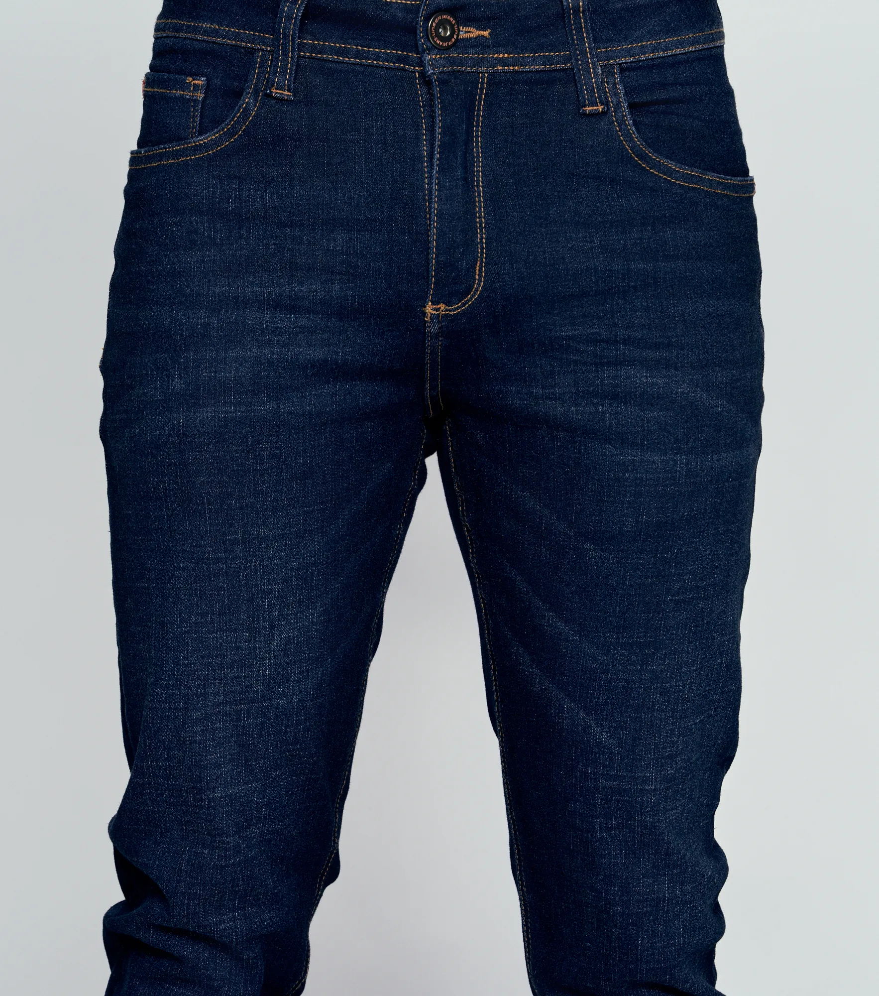 Iron Dante Jean Tono Oscuro Clasico Con Cremallera Unser 836159 AZ