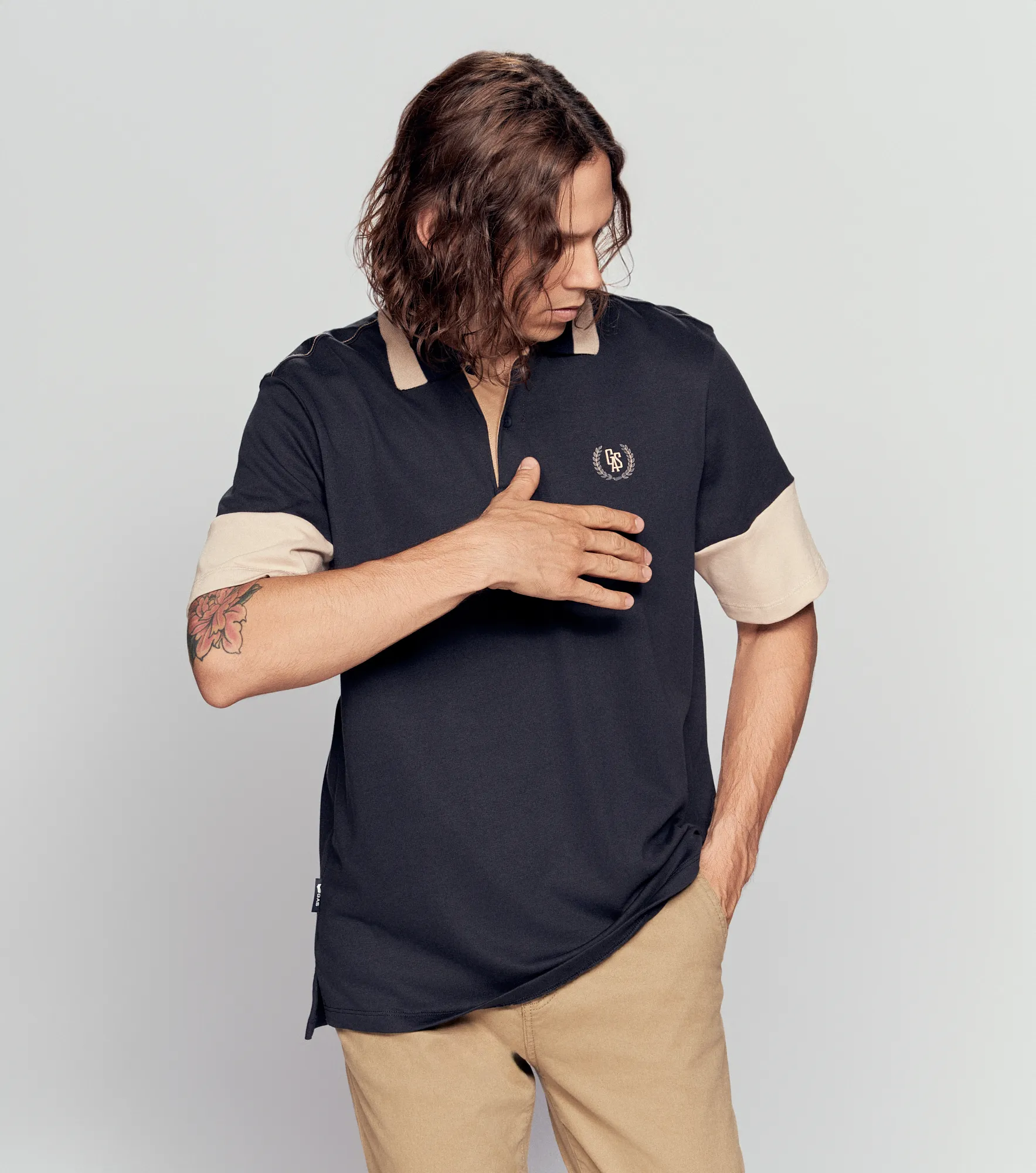 Angelo Polo Relax Fit Masculina Gas 835443 AO