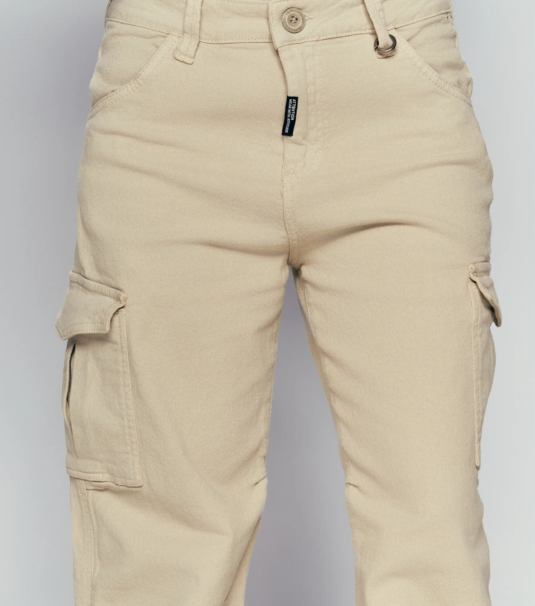 Zinnia Pantalon Cargo Femenino Groggy 834669 BG