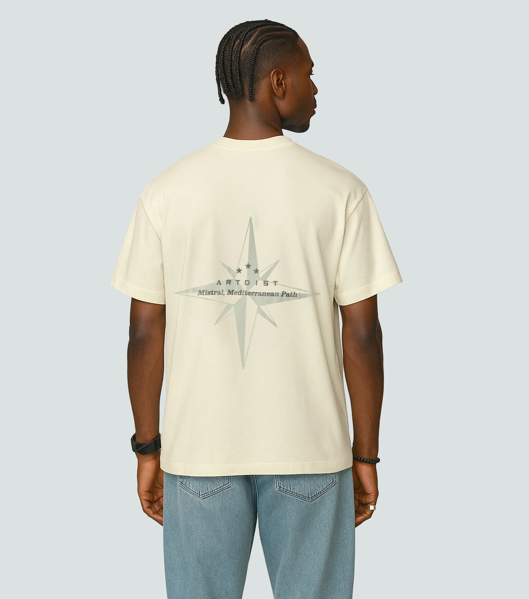 Camiseta Art Dist Ruins 131721 BL