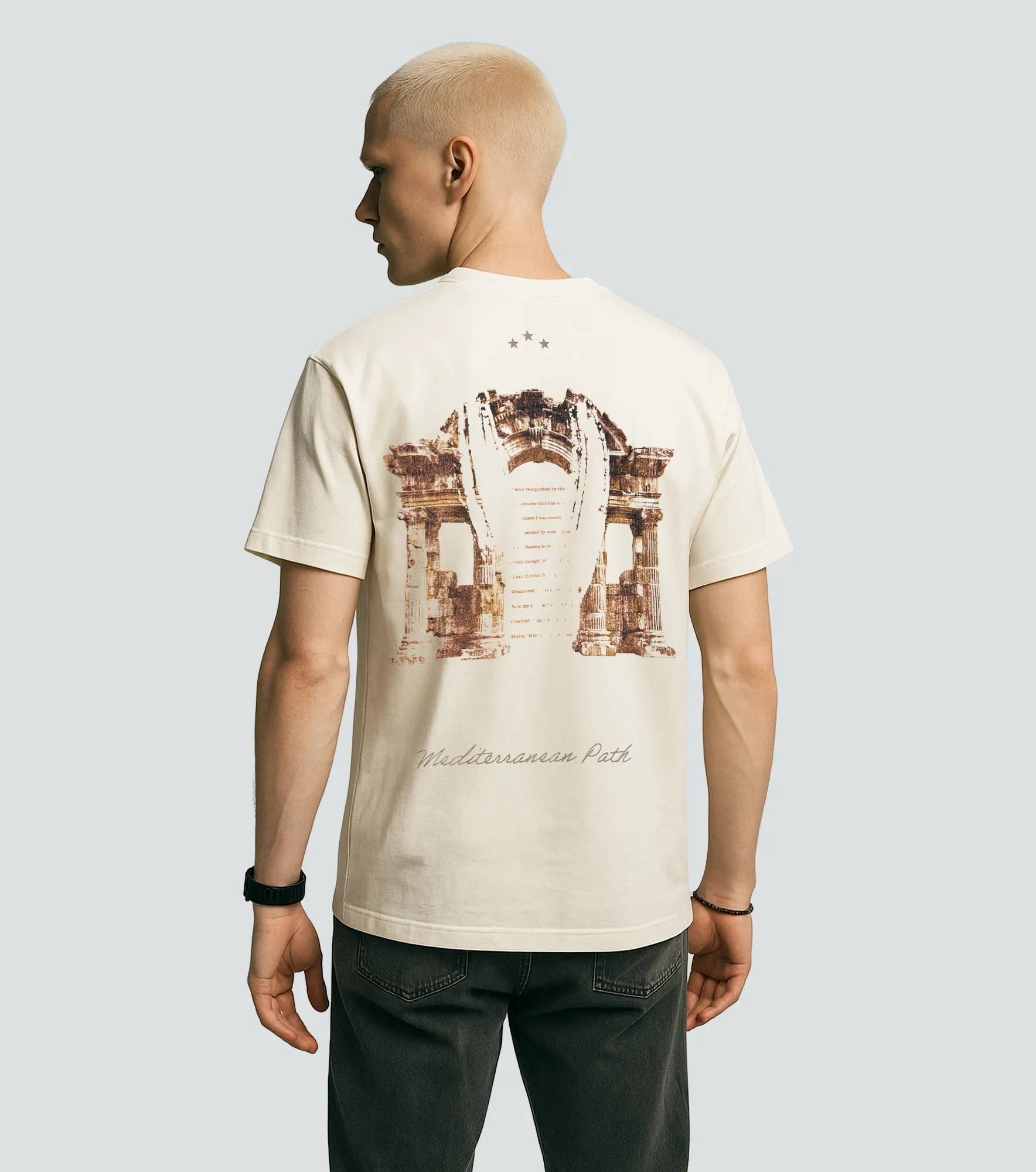 Camiseta Art Dist Arch 131723 BL