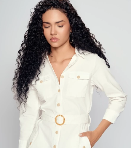 Vestido Corto Manga Larga Para Mujer DerekBL