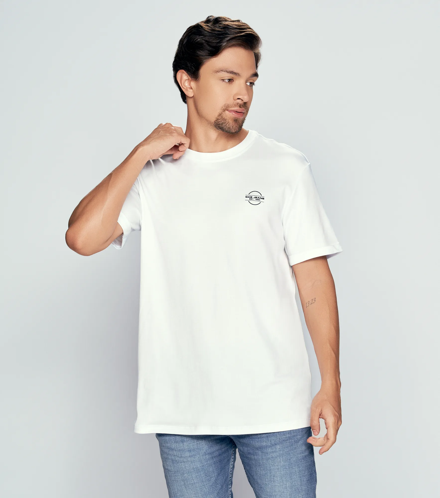 Harry Camiseta Relax Masculina Gas 835231 BL