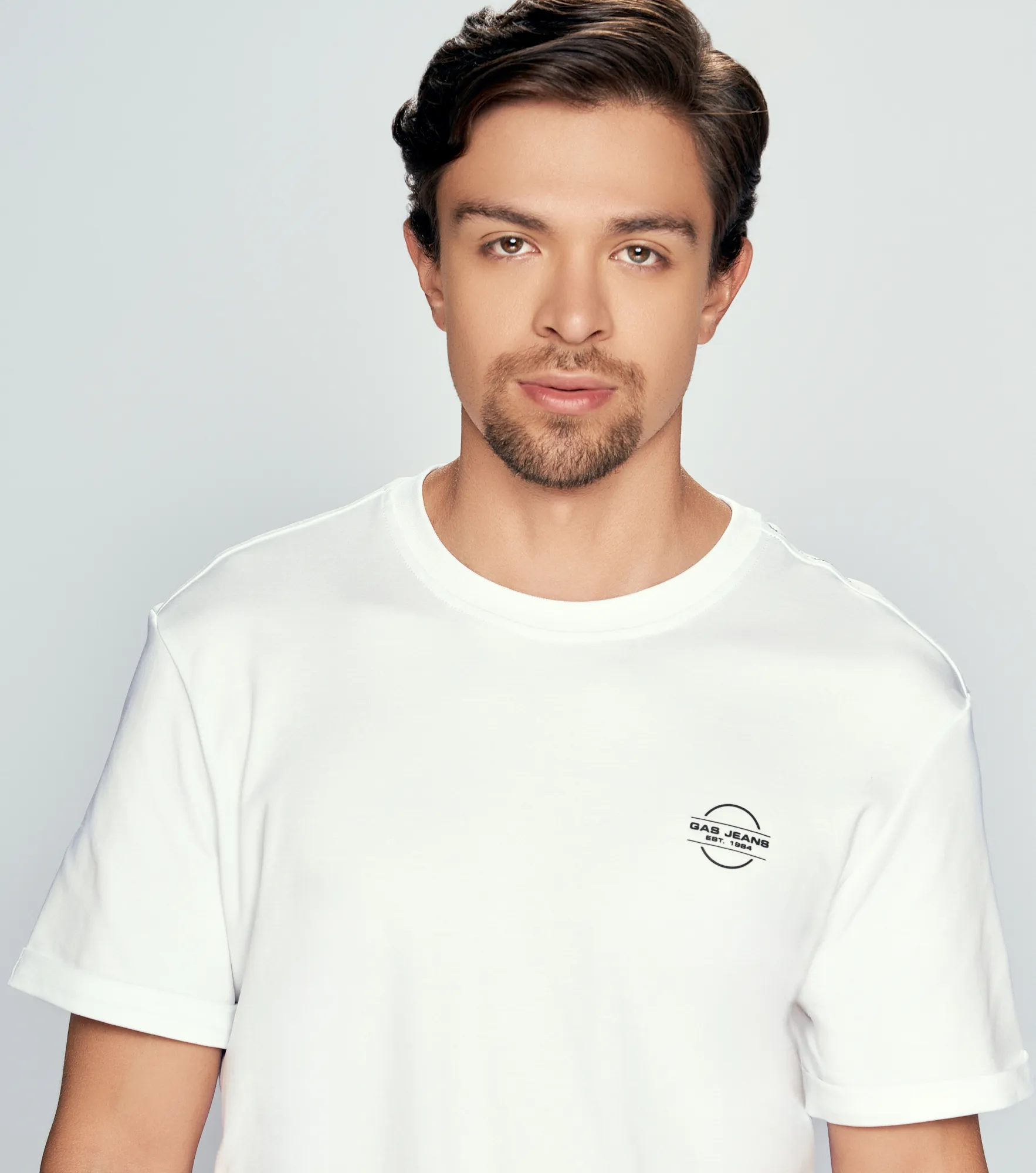 Harry Camiseta Relax Masculina Gas 835231 BL