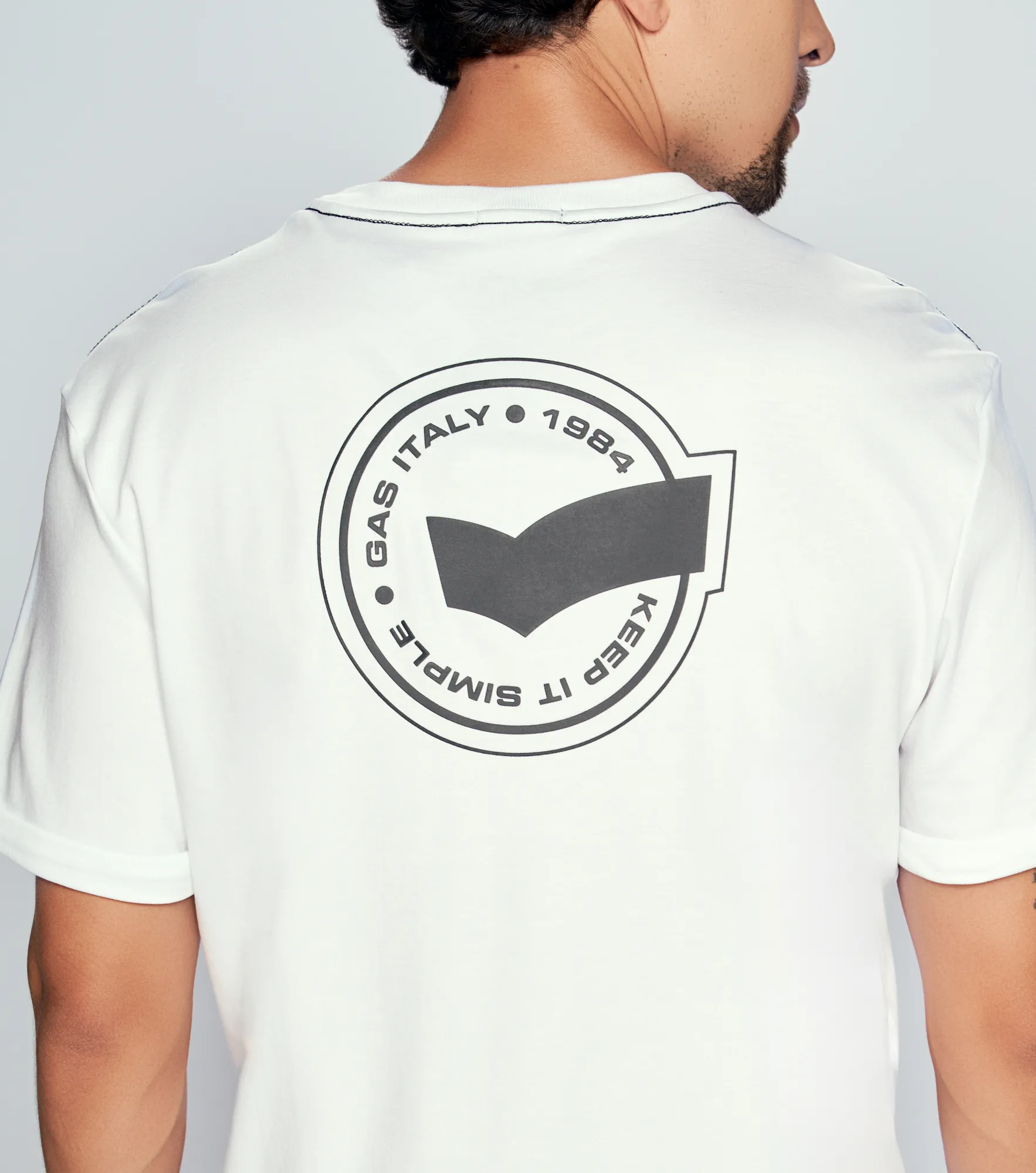 Harry Camiseta Relax Masculina Gas 835231 BL