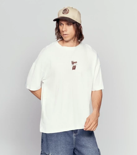 Arlon T Shirt Boxy Estampada TyperBL