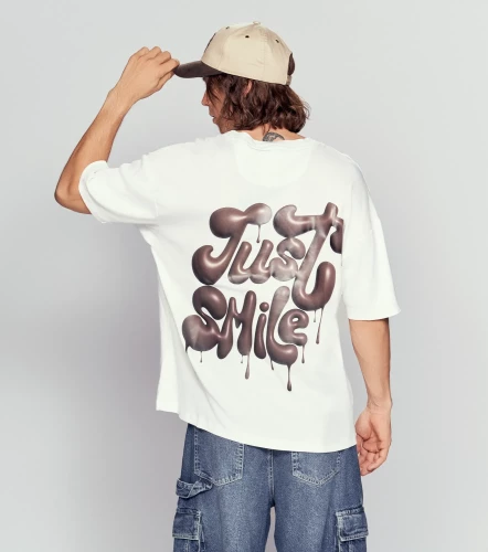 Arlon T Shirt Boxy Estampada TyperBL